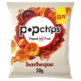 Popchips Barbeque Flavour Potato Snacks 50g (Case of 16)  Adomoo